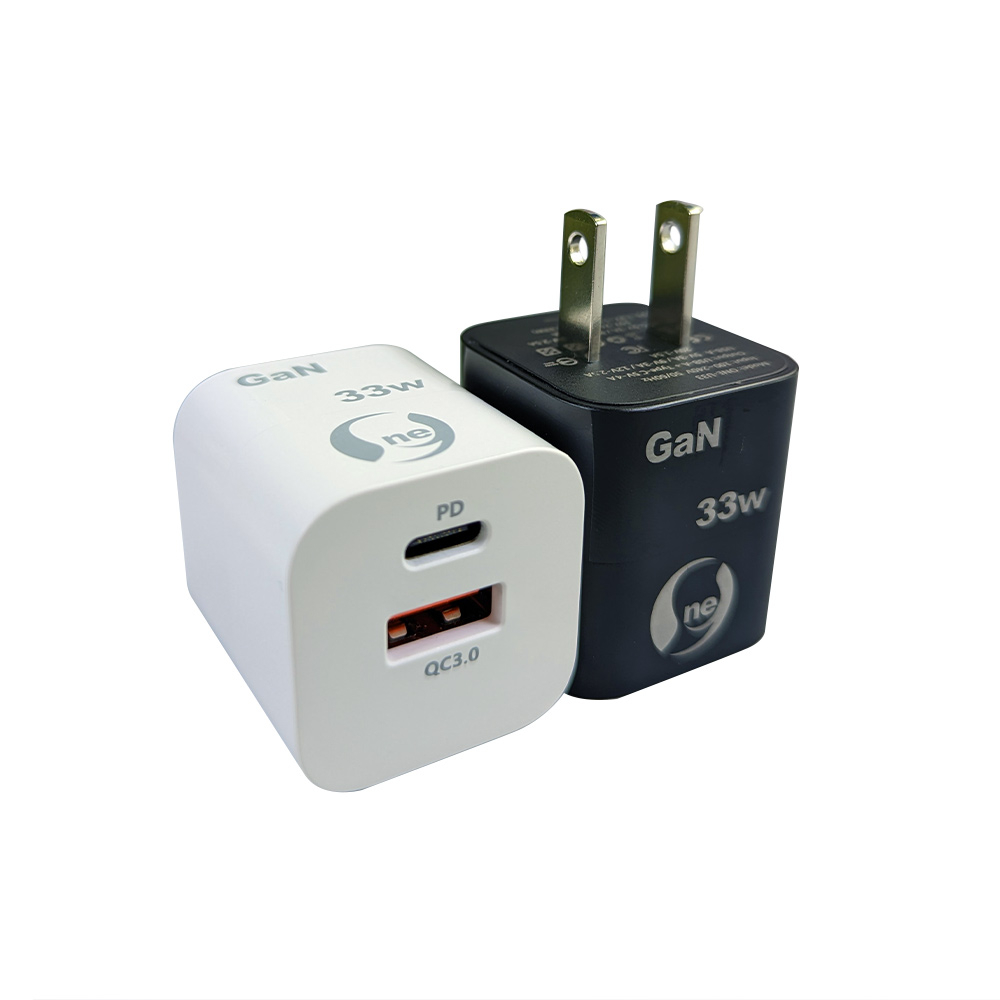 [O-ONE] GaN 33W iPhone Fast Charging Set — USB-C Charger + 1.2m MFi Lightning Cable (Black)
Includes Carry Pouch — Limited Offer, , large