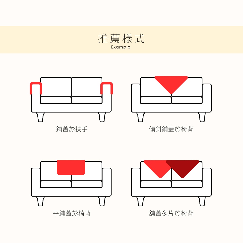 【格藍傢飾】仿亞麻石墨烯沙發墊 四季通用 防滑墊 沙發 扶手 萬能套罩巾 沙發套 蓋布 沙發墊 沙發保潔墊, , large