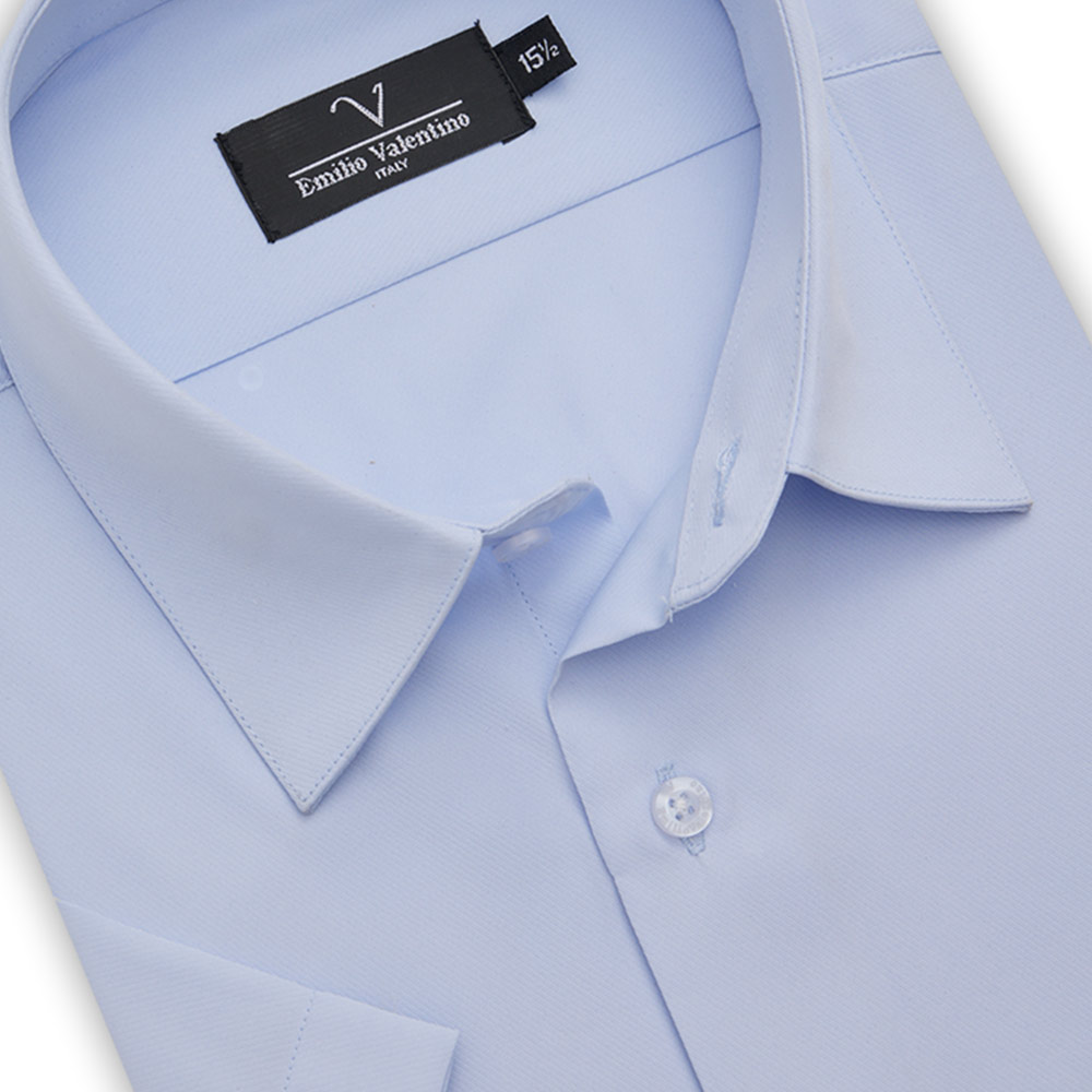 Mens Plain Smart Shirts (L), , large