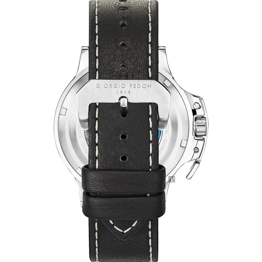 GIORGIO FEDON 1919 海藍寶石系列第二代 AQUA MARINE II 機械錶 GFCR005, , large