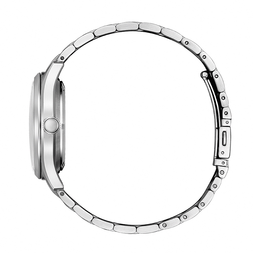 CITIZEN 星辰 C7 經典復刻日曆機械錶-銀x藍 NH8391-51L, , large
