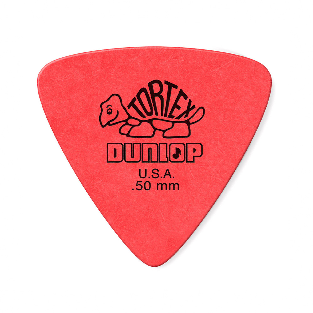 Jim Dunlop Tortex Triangle 431R 0.50mm Pick (三片、十片組)【敦煌樂器】, , large