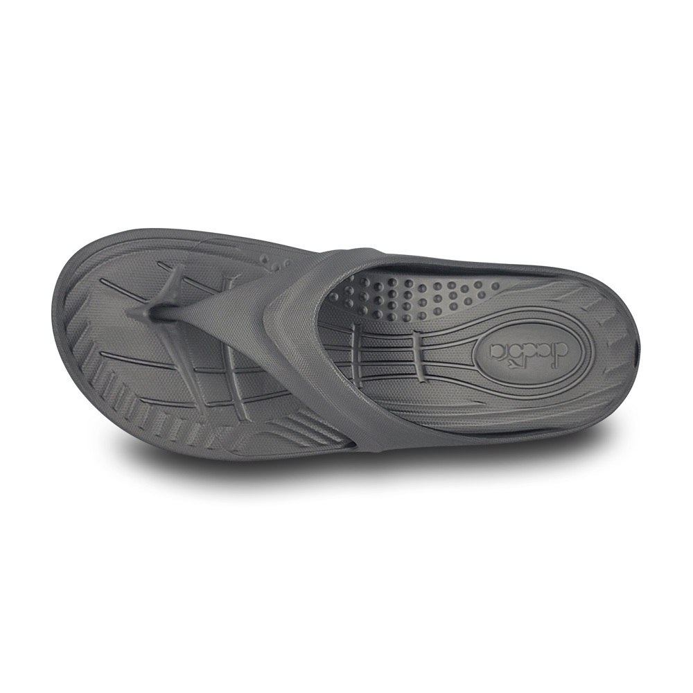 DIADORA迪亞多那 MIT健康機能運動拖鞋 夾腳拖 男鞋 台灣製造 一體成型 EVA 消臭 抑菌 排水 止滑 灰 藍, , large