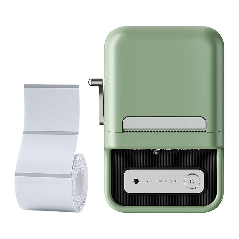 [精臣Niimbot]B21_PRO 標籤機組（內含一組白色標籤紙） 熱感應標籤機—綠色