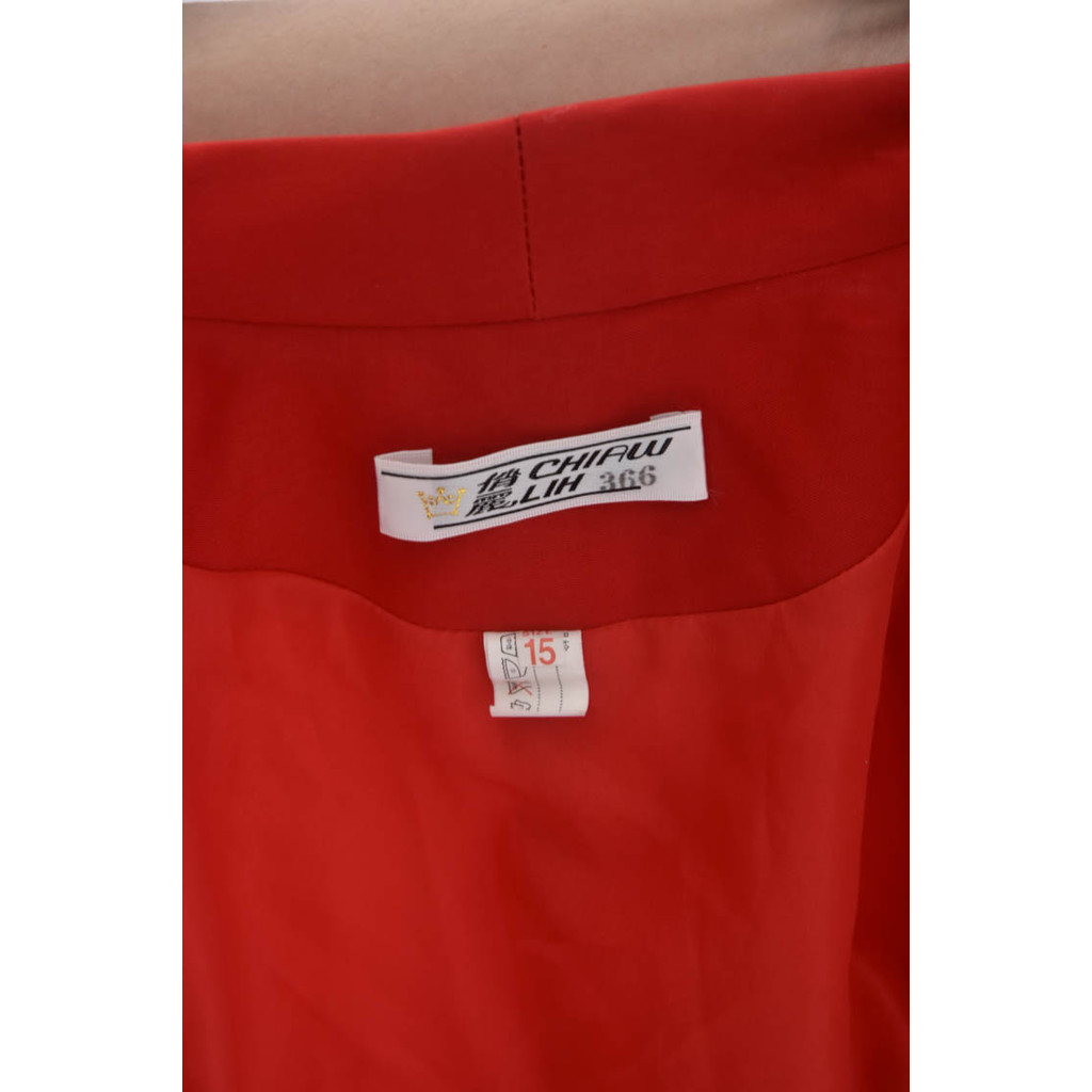 (XL) chiae lih素面紅色外套二手衣, , large
