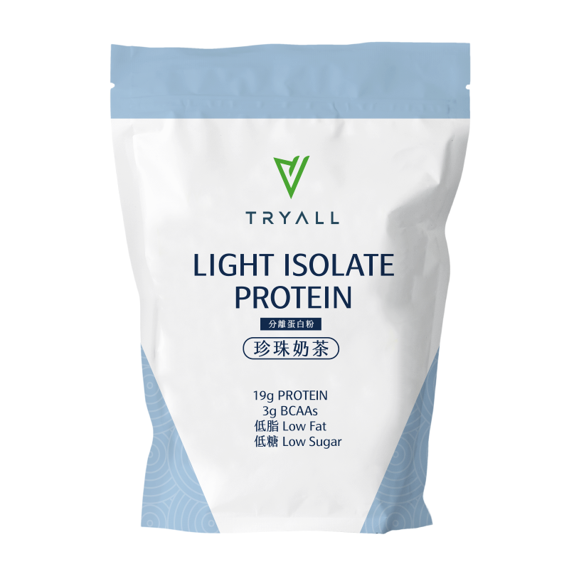 Tryall light isolate boba milk tea, , large