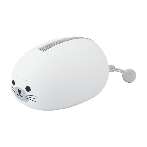 日本LIHIT A-7780 矽膠迷你小物收納包(多款)海豹, , large