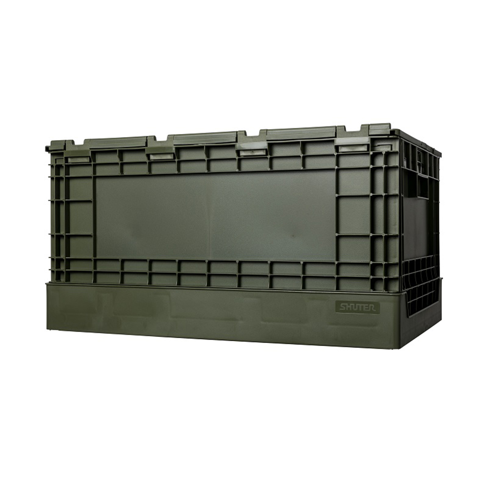 【真心良品】樹德SHUTER  悍馬側開摺疊物流箱60L-1入, , large