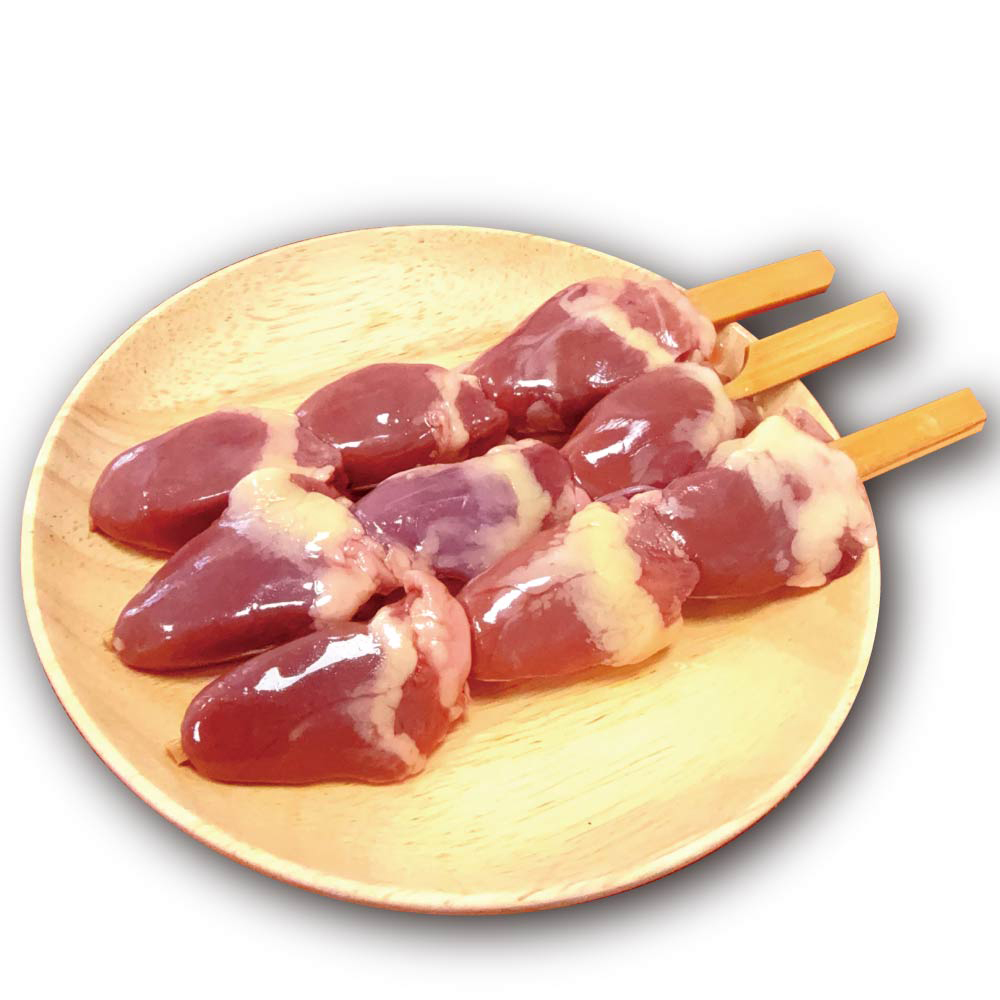 約克街肉舖 醬燒雞心串3串(40g+-10%/串/3串1包)_任選, , large