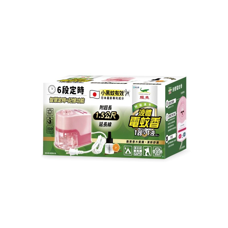 鱷魚液體電蚊香器/液組合, , large