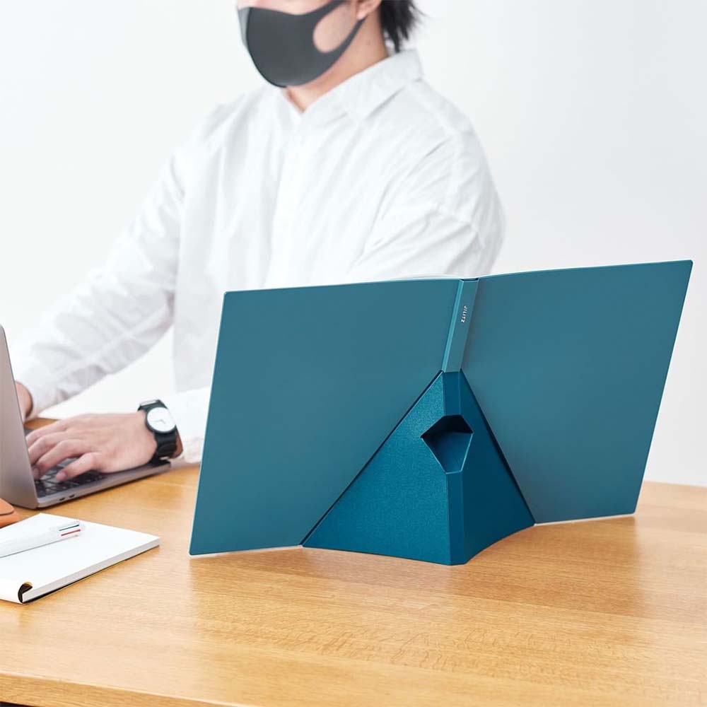 【KING JIM】JILITZ 站立型資料夾 20頁 (多色) 8832鵝黃, , large