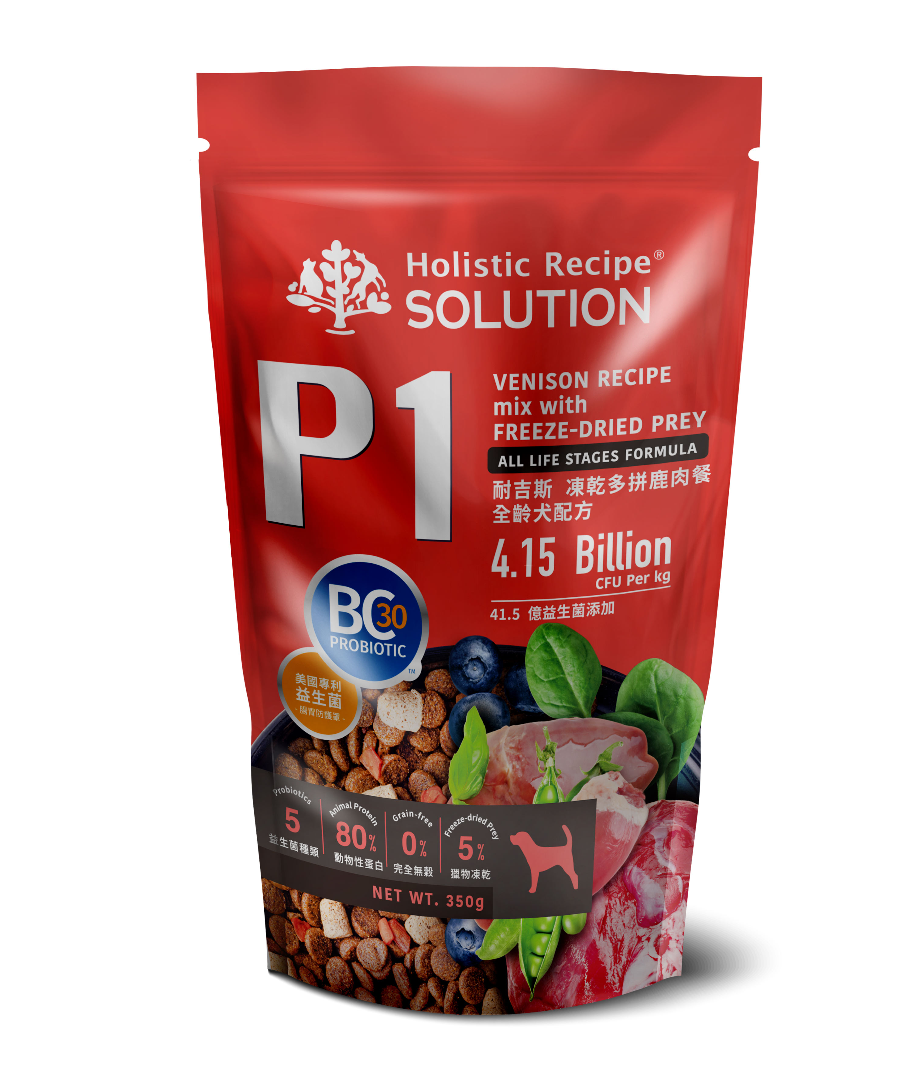 【拉拉寵物小舖】耐吉斯 P系列 狗飼料 凍乾多拚糧 凍乾填心糧, , large