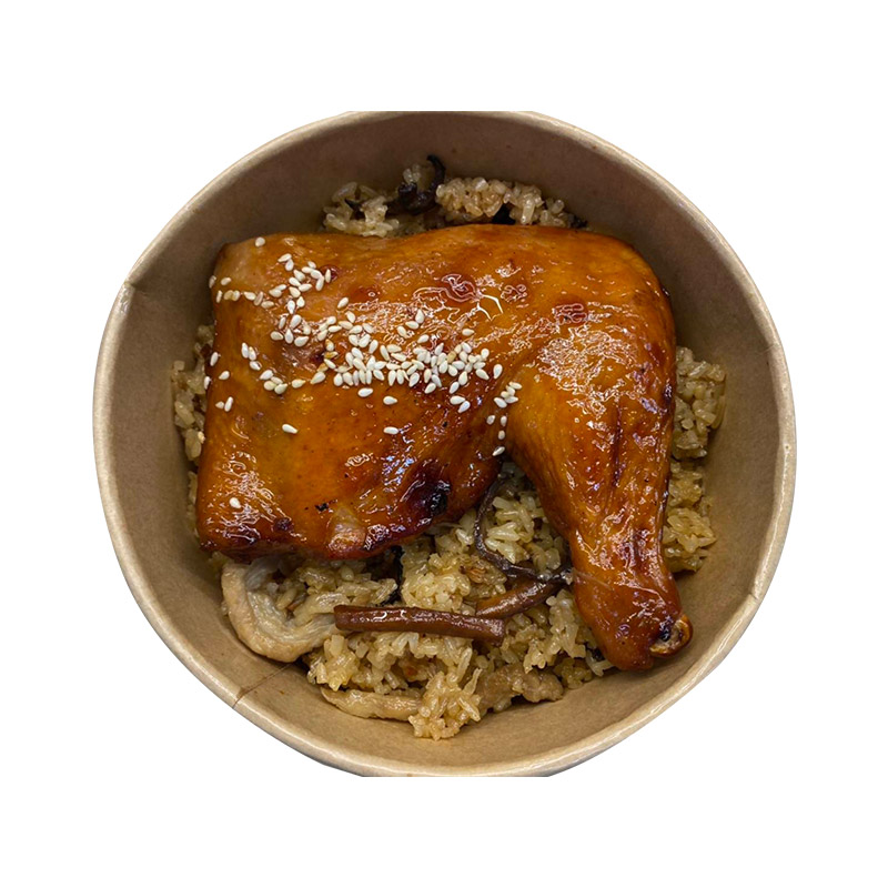 Roasted Chicken Thigh  Sticky Rice, , large