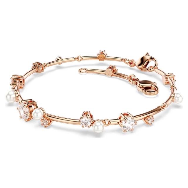 SWAROVSKI 施華洛世奇 Constella 星燦水晶珍珠手環(5729505), , large