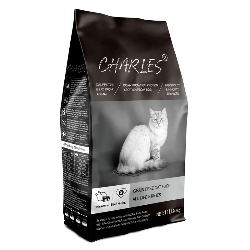 【CHARLES 查爾斯】雙鮮凍乾貓糧5kg-全齡貓（牧野牛肉+雙鮮凍乾）