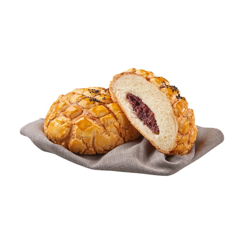 Red bean Melon Bread, , large