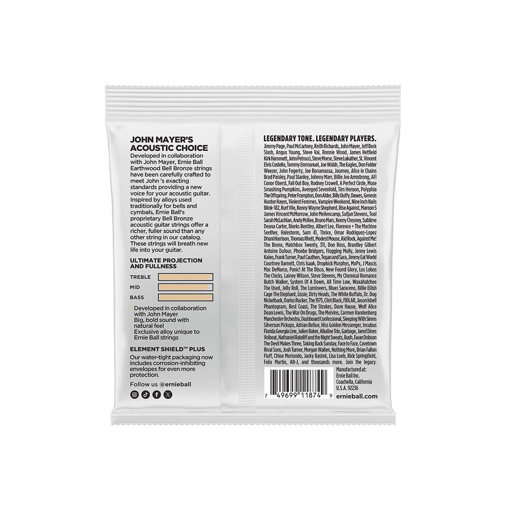Ernie Ball P02350 John Mayer 10-50 木吉他套弦【敦煌樂器】, , large