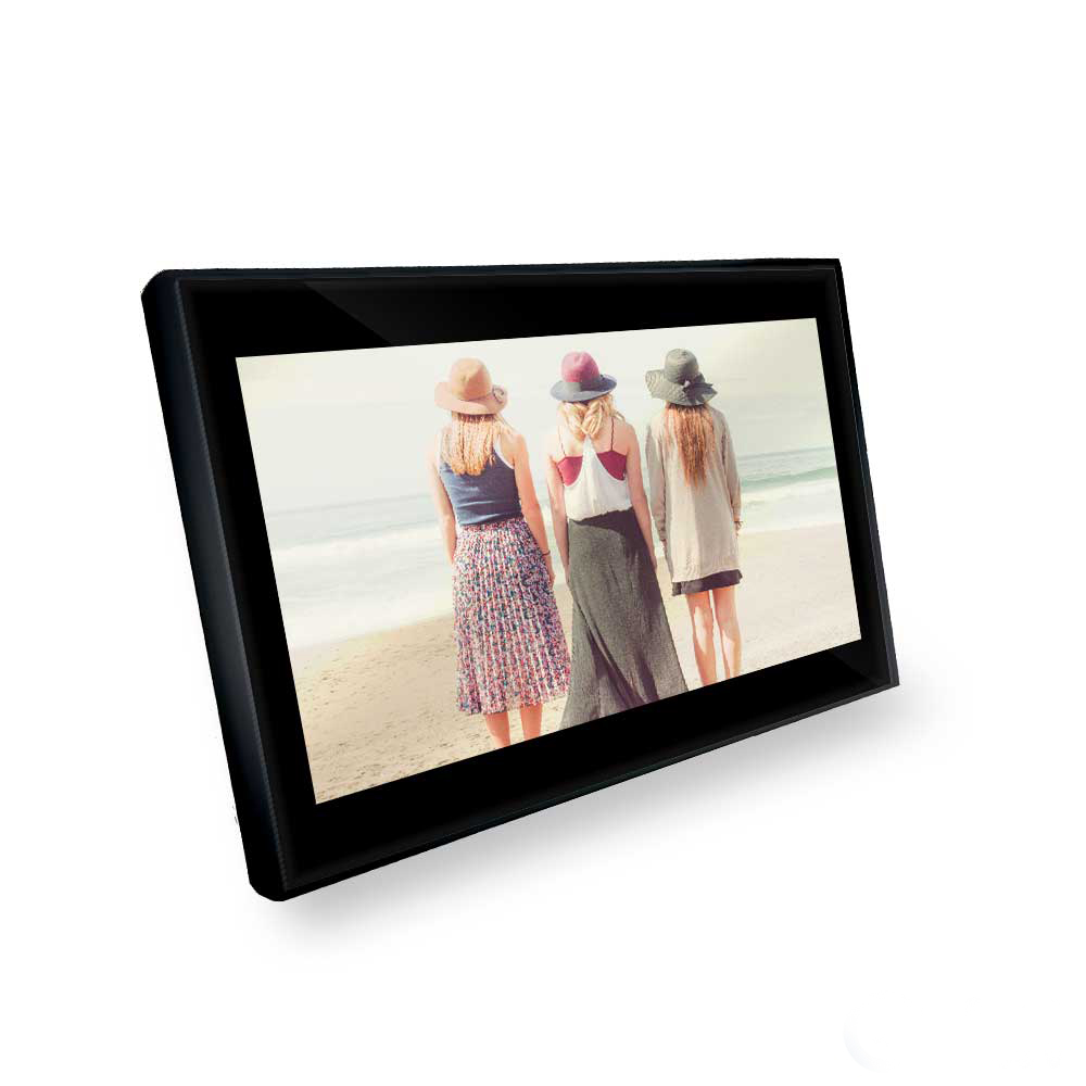 ekit G20 10-inch wear-resistant and scratch-resistant black mirror digital photo frame[E-KIT Technology lnc.], , large