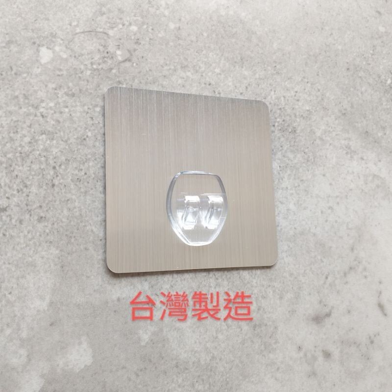 [熊好貼國際]正方單勾替換用(8×8cm完美比例) 凹凸不平整老舊牆面(選超黏)平整光滑牆面（選重覆貼)無痕掛勾掛鉤, , large