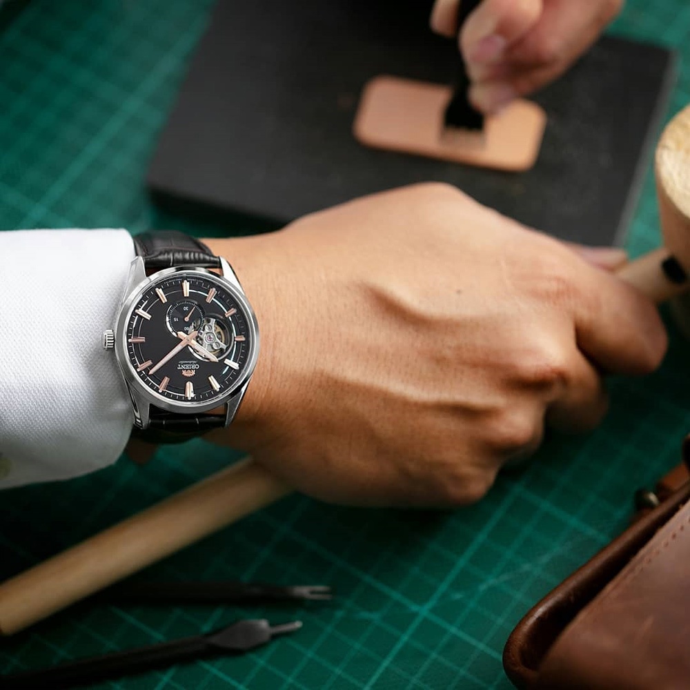 ORIENT 東方錶 SEMI-SKELETON系列 鏤空機械錶-40.8mm RA-AR0005Y, , large