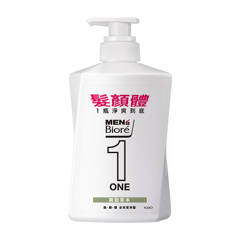 MENS BIORE ONE BODY WASH GREEN, , large
