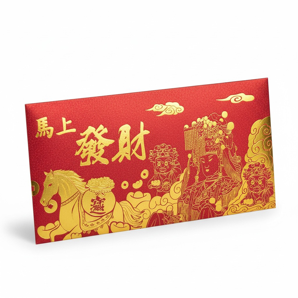 【花太太x白沙屯媽祖】馬年開運紅包袋(9入組), , large