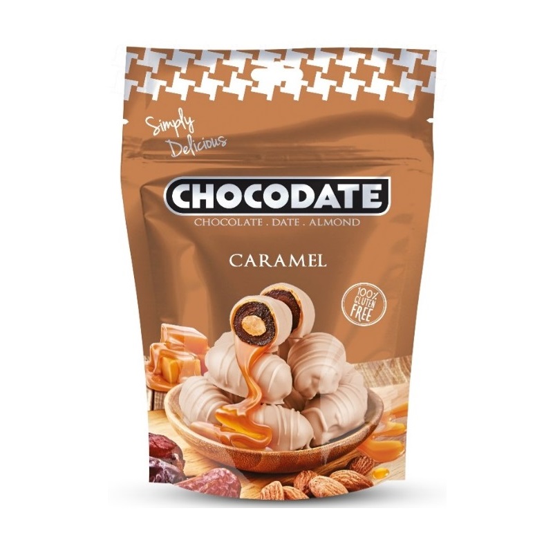 Chocodate Exclusive Caramel100g Pouch, , large