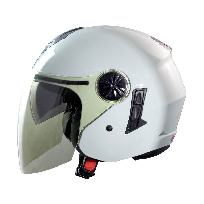 【平剛】GP-5 素色雙層鏡安全帽 233 白色XXL, 白色,XXL號, large