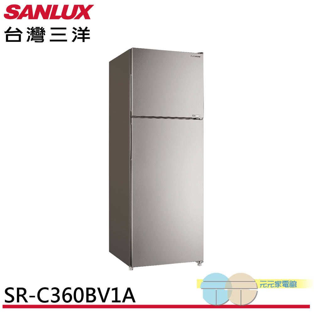 SANLUX 360L Inverter Double-Door Refrigerator SR-C360BV1A, , large