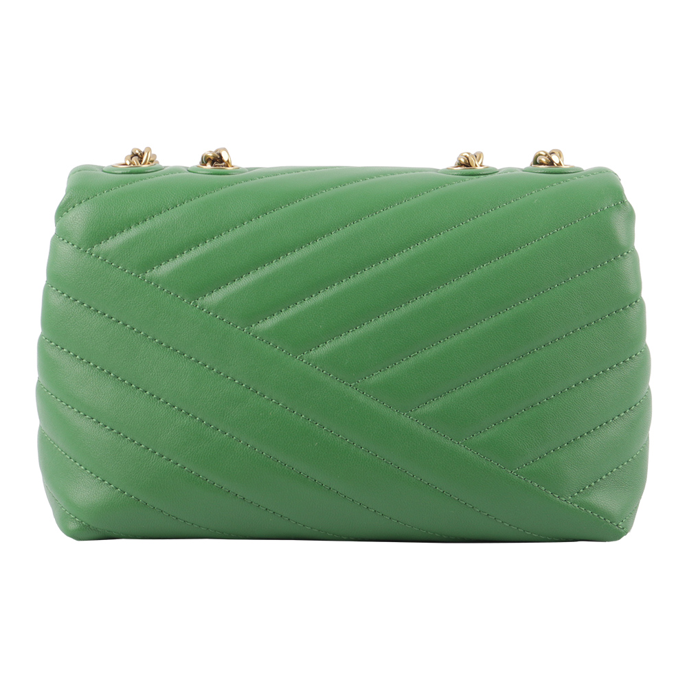 Tory Burch Kira 縫線設計小款肩背/斜背二用包/羅勒綠, , large