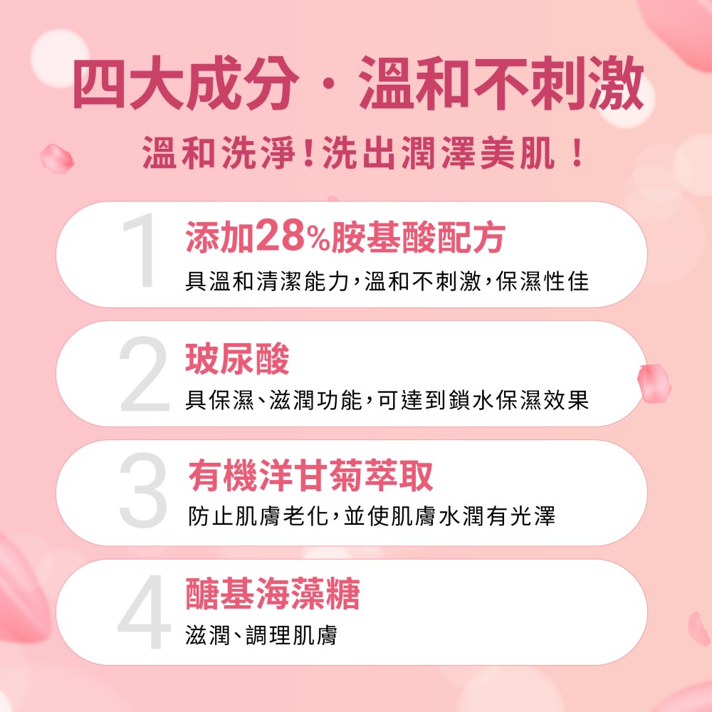 [裕馨]ALYSSANA 溫和洗淨胺基酸洗面乳 100ml (溫和比例28%胺基酸/洗後不乾澀/敏感肌), , large