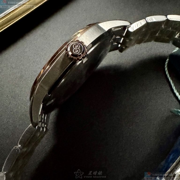 [星晴錶業]WAKMANN手錶,42mm,WA00047黑色錶面銀錶殼金銀相間精鋼錶帶款, , large