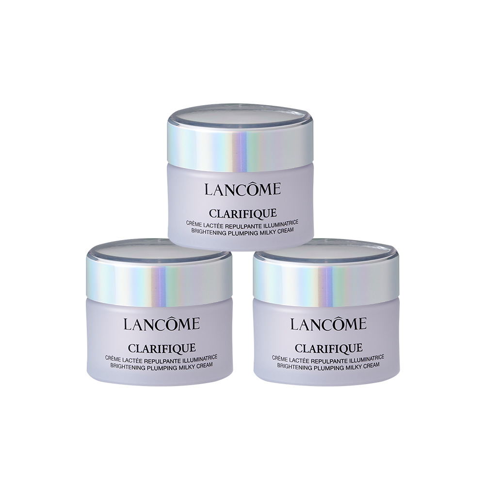 【LANCOME蘭蔻】超極光亮白彈嫩保濕霜 15ml 3入組 公司貨
