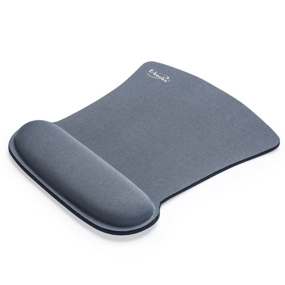E-BOOKS MP4 Wrist Guard Stress Relief Mouse Pad Ergonomic Design Non-slip Bottom Layer Precise Mouse Positioning