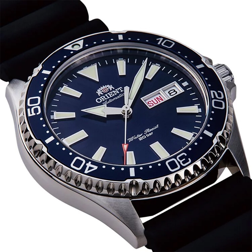 ORIENT 東方錶 200米潛水機械錶-41.8mm RA-AA0006L, , large