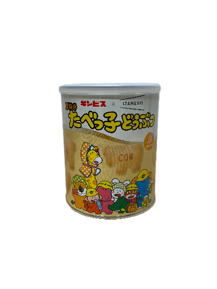 金必士動物造型奶油味餅乾罐(保存罐), , large