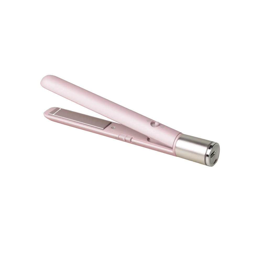 USB plug-in hair straightener -PINK