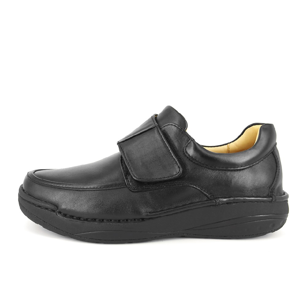 FRIGATE BIRD 手工紳士男鞋 休閒皮鞋 真皮鞋墊 Q彈 透氣 排濕 除臭 避震 減壓 耐走 耐久站 古銅 黑, , large