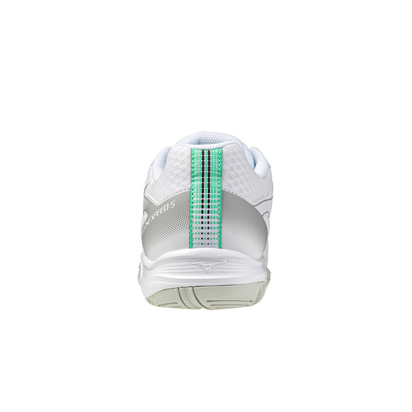 Mizuno Cyclone Speed 5 男 排球鞋 穩定 包覆 回彈 美津濃 白 灰 [V1GA258021], , large