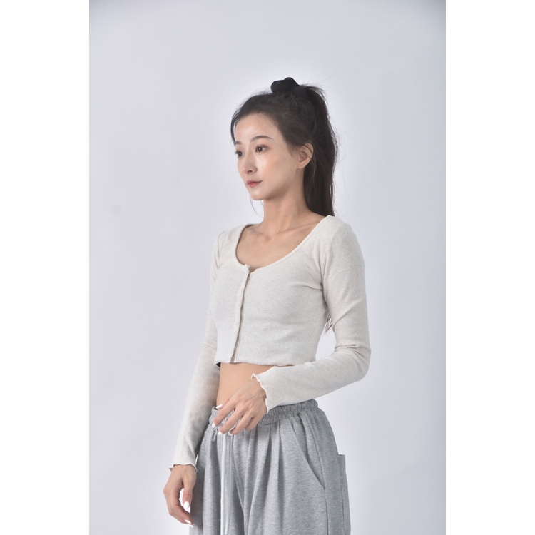 (S) 【安于晴Charlene私服】macaron韓牌質感杏色外套二手衣