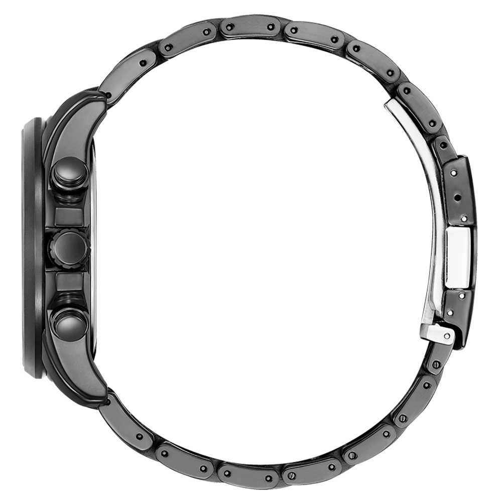 CITIZEN 星辰 亞洲限定款 光動能萬年曆電波手錶 AT9127-80E, , large