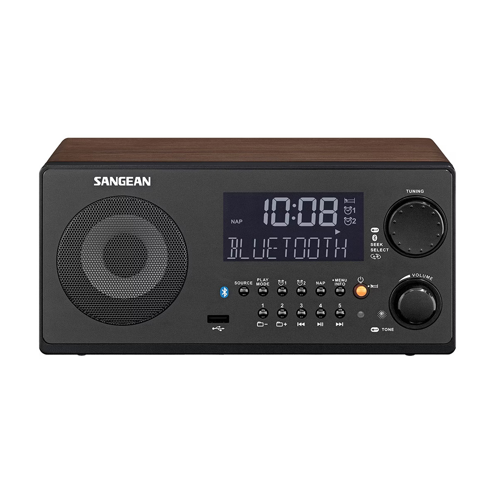 SANGEAN Digital Bluetooth Retro Radio WR-22, , large