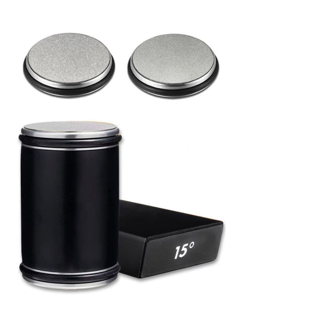 Roller Sharpener - Black (with 400/1000 grit diamond abrasive), , large