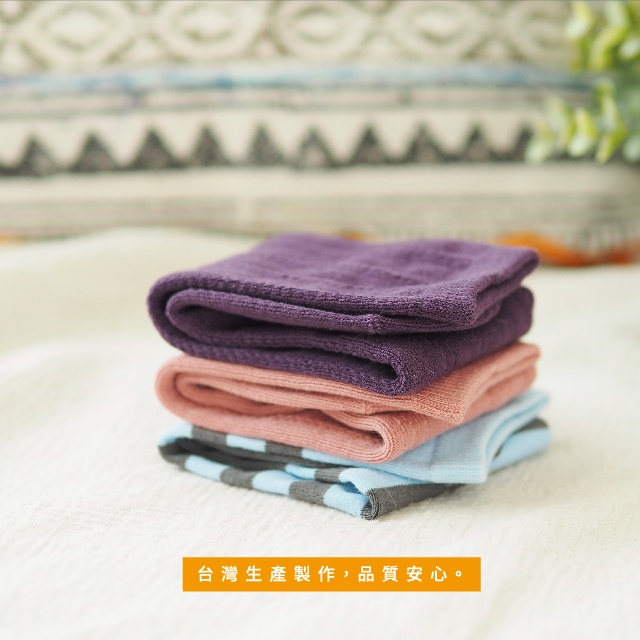 [Kaimei Cotton] 8 pairs of random and excellent MIT made in Taiwan pure cotton childlike style knee socks, , large