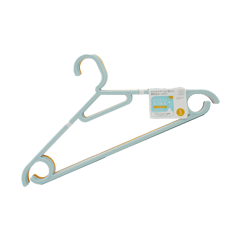 日本製小久保多用途智慧衣架-5入x6組, , large