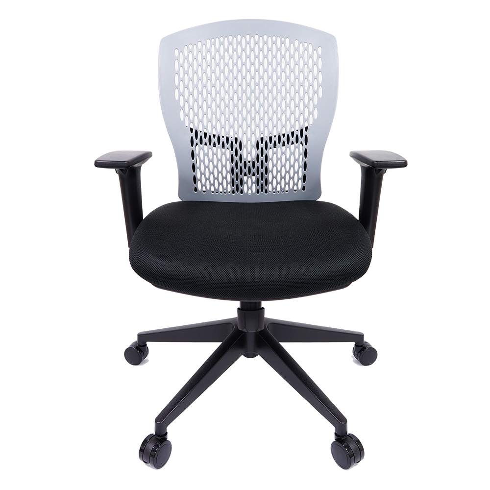 【H&R安室家】台製彈力人體工學護腰椅(電腦椅/辦公椅/升降椅/書桌椅), , large