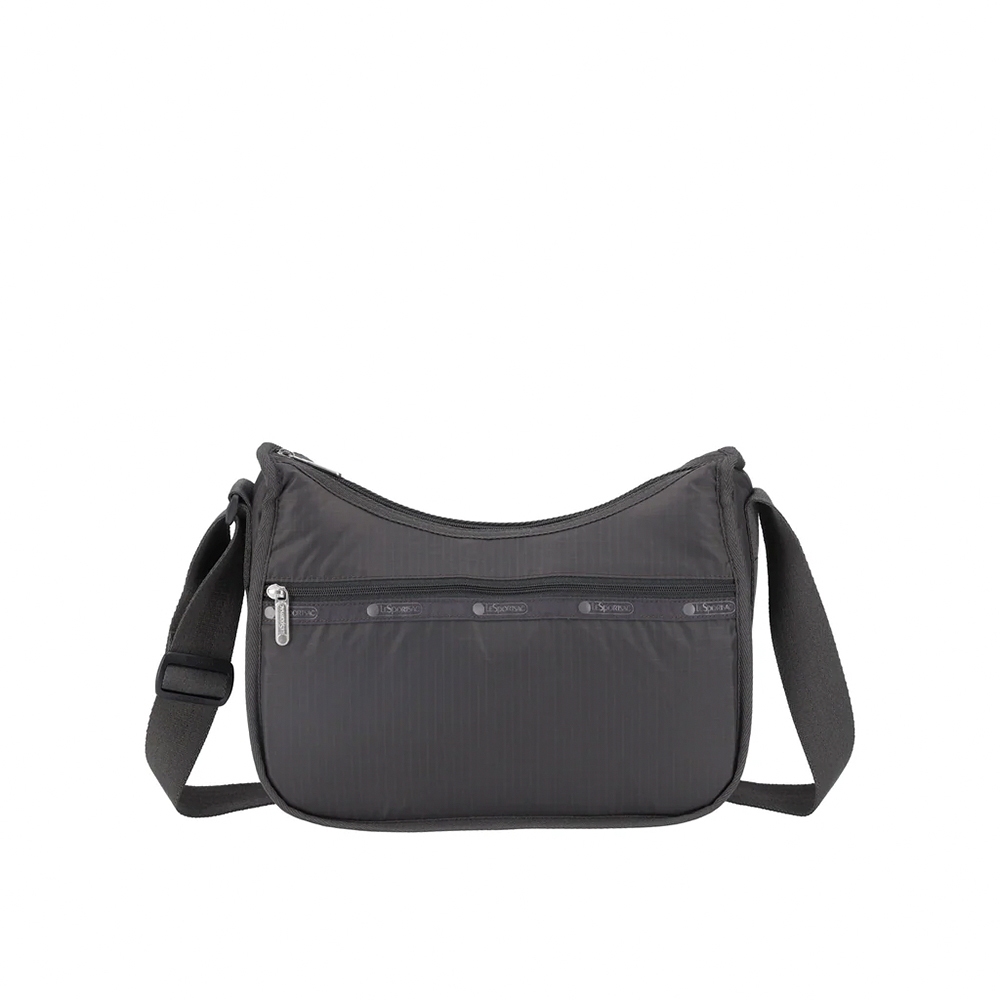 |快速出貨|Lesportsac Classic Hobo 經典斜背包 送禮-夜幕灰, , large