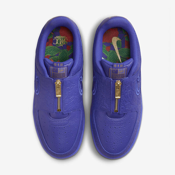 Kixpress-Nike Wmns Air Force 1 Low 女 休閒鞋 無鞋帶 小威廉斯 聯名款 藍紫 [DR9842-400], , large