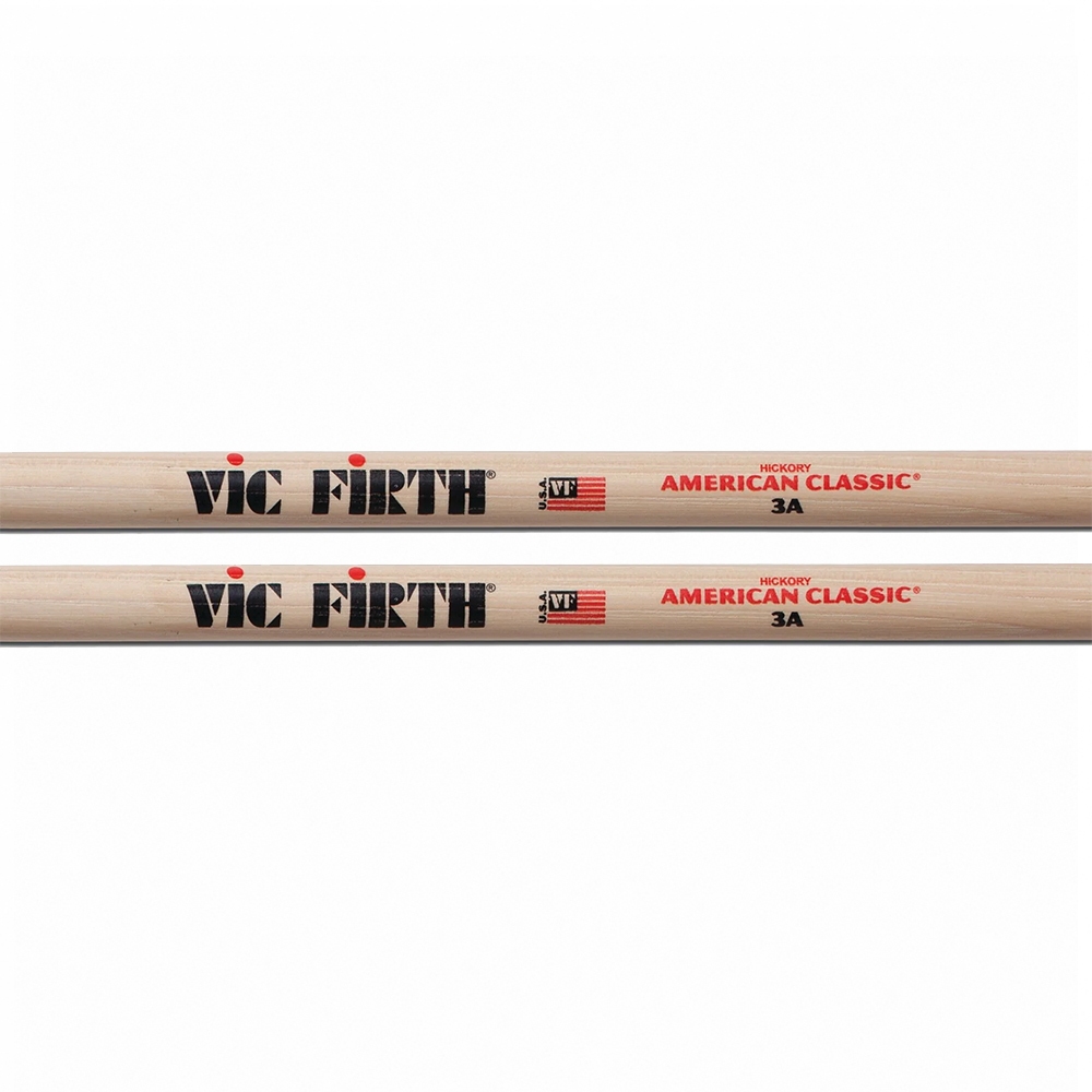 VIC FIRTH 3A 胡桃木鼓棒【敦煌樂器】, , large