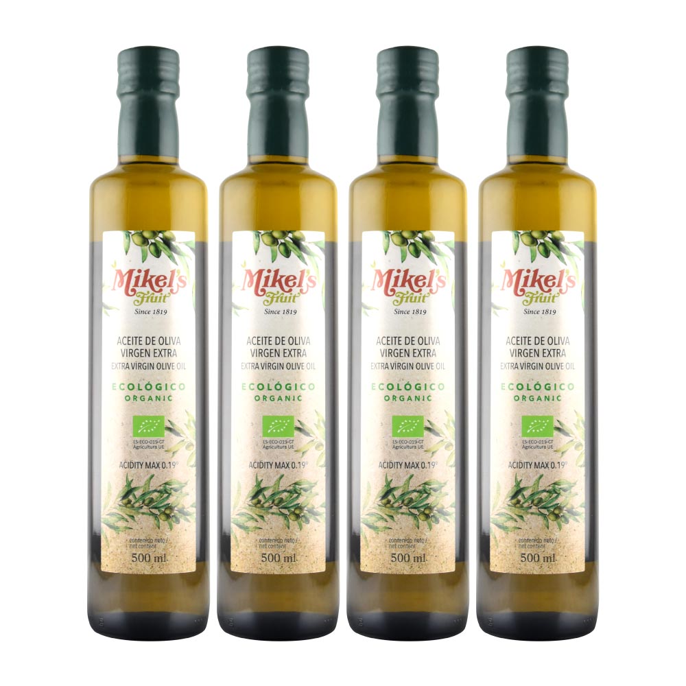 【囍瑞BIOES】西班牙歐羅有機冷壓特級初榨橄欖油(500ml)*4入, , large